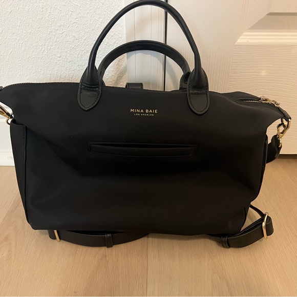Mina Baie Emmy Mini Nylon Diaper Bag - Picture 1 of 10